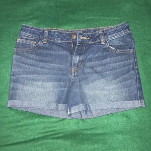 Youth jean shorts